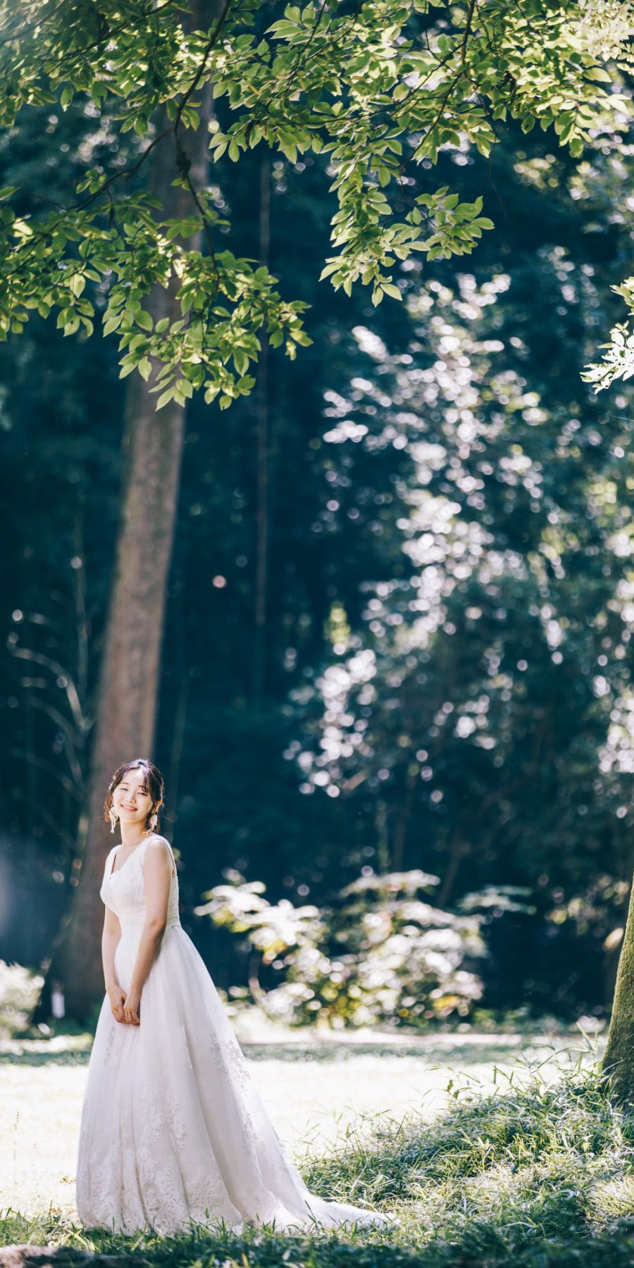 群馬の森でのロケーションフォトウェディング