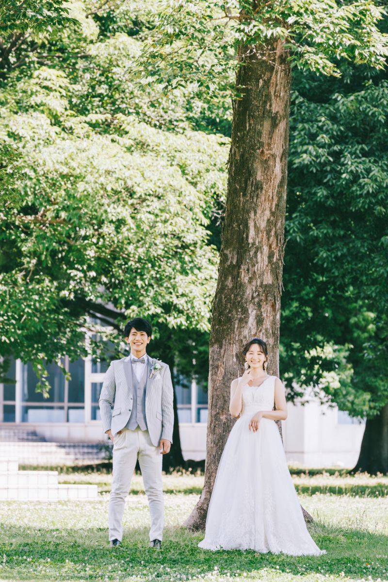 群馬の森での前撮り