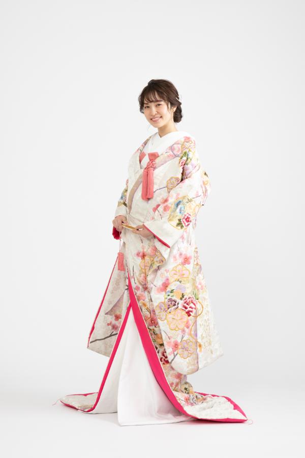 結婚写真用色打掛