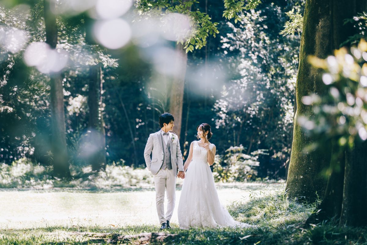 群馬の森でのロケーション前撮り