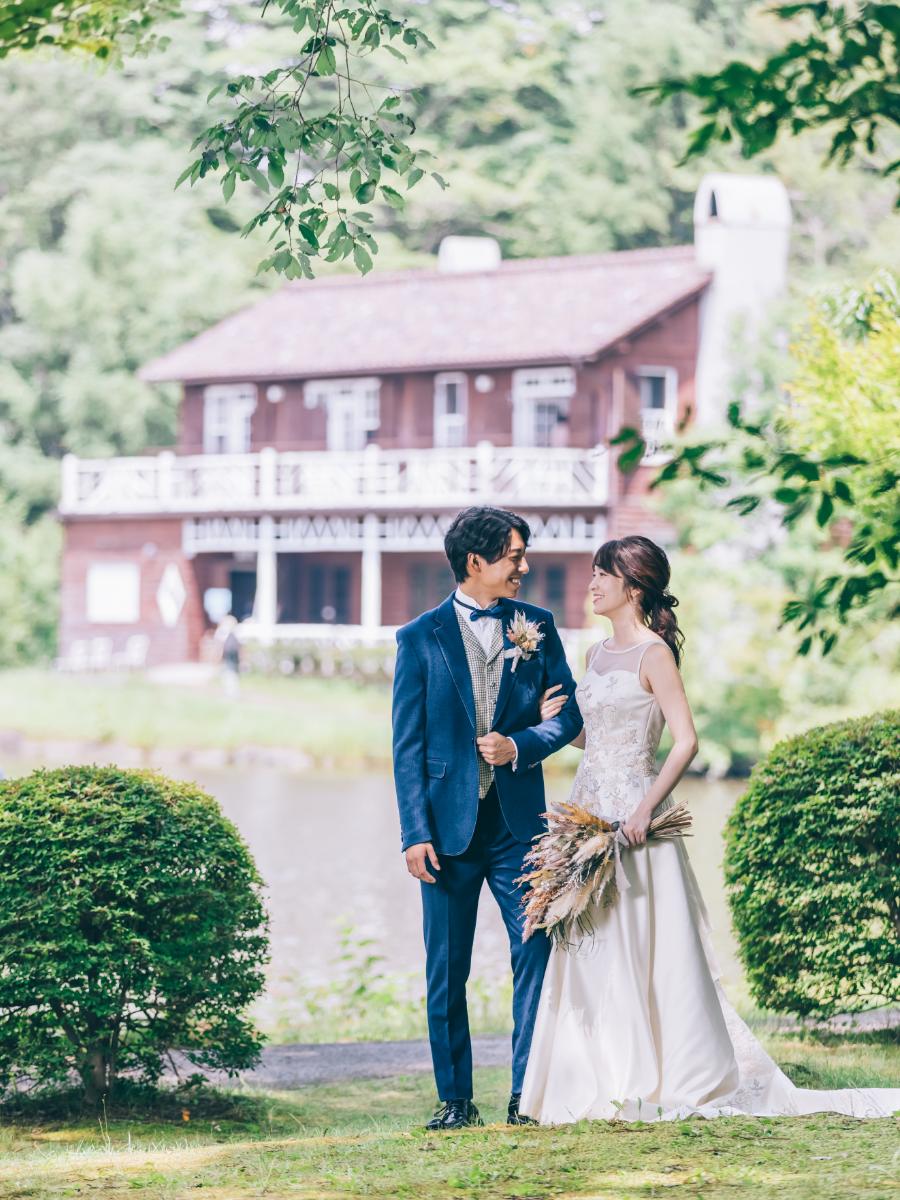 軽井沢での前撮り