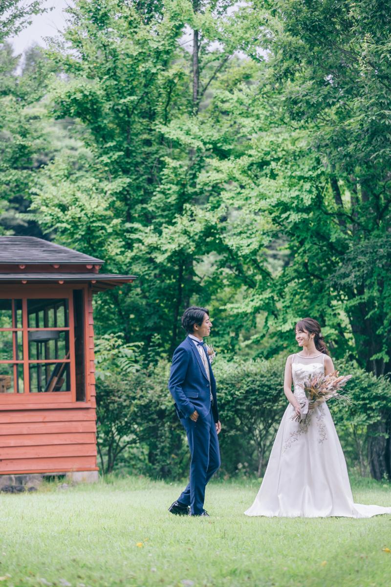 軽井沢での前撮り