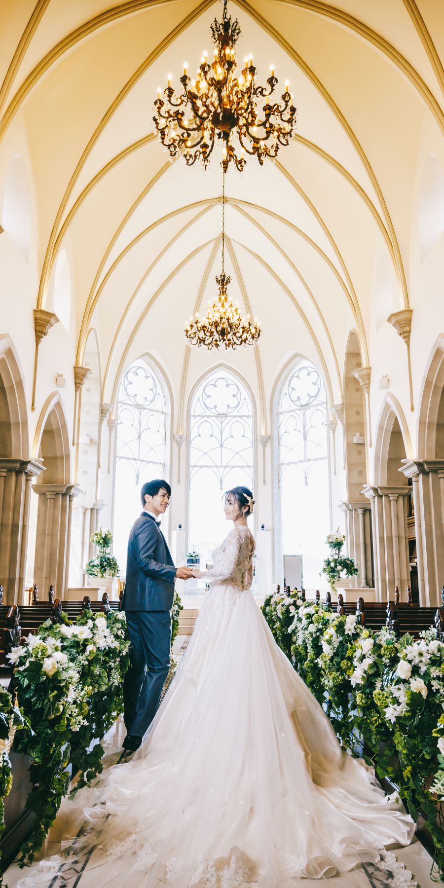 前橋のチャペルでのロケーションフォトウェディング