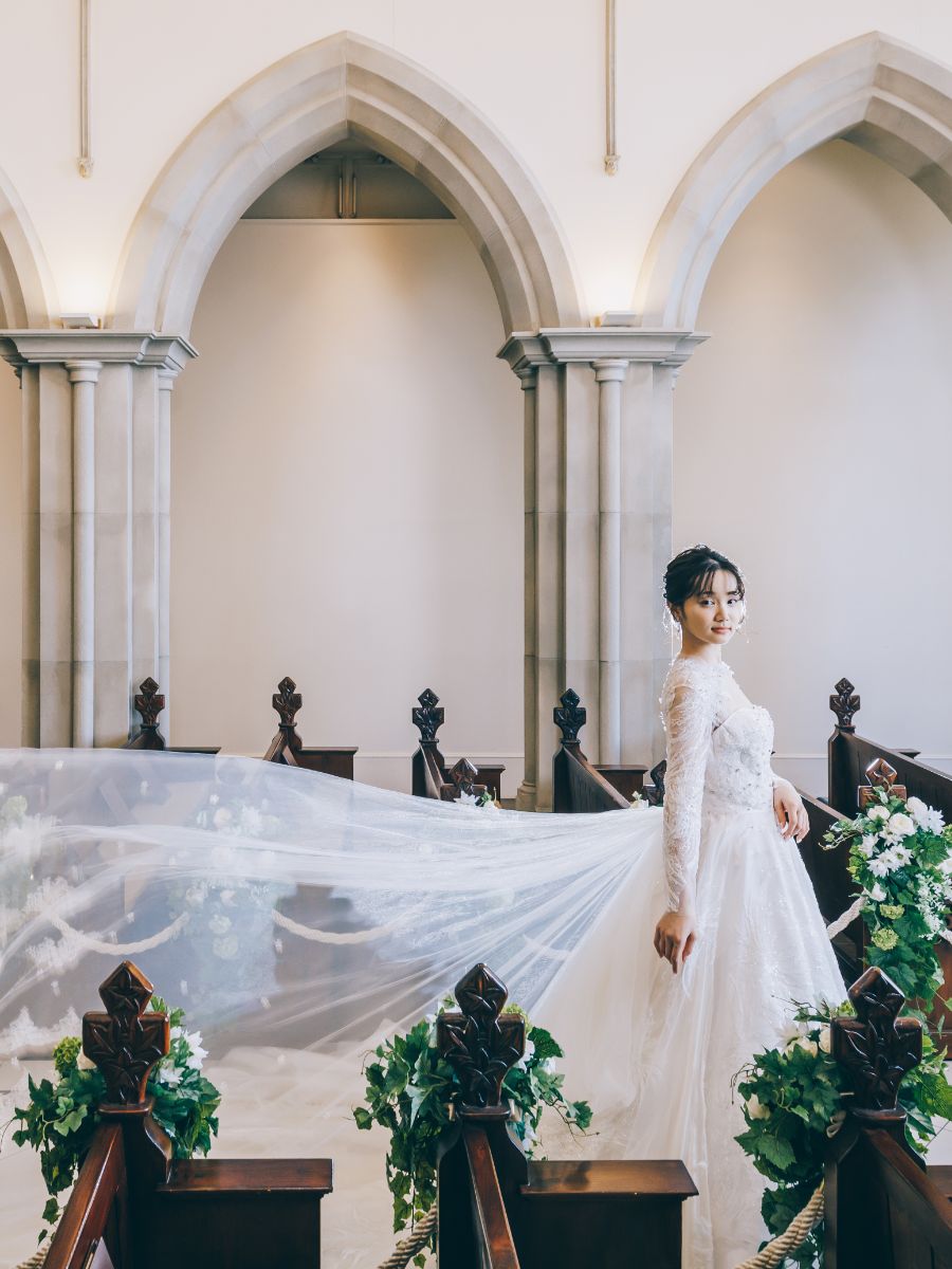 前橋のチャペルでの前撮り