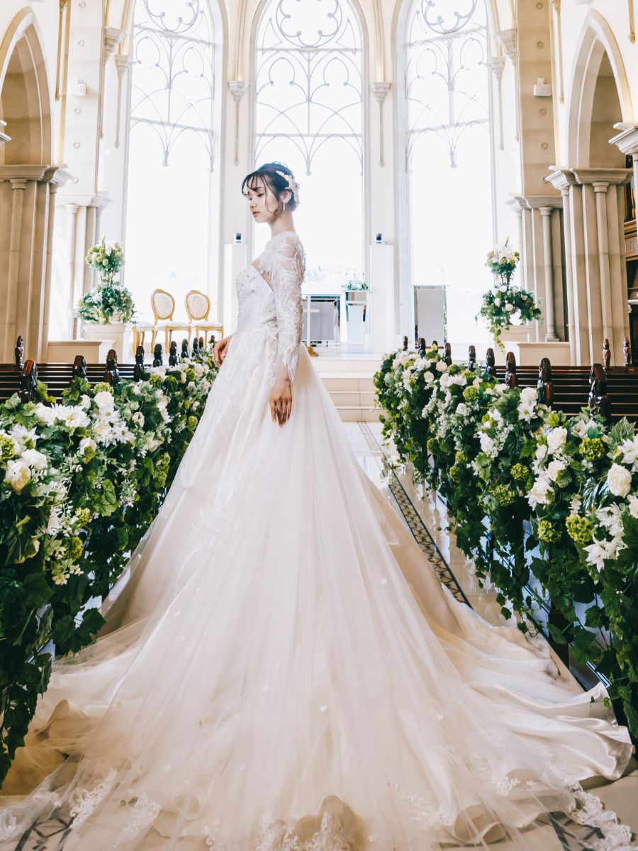 前橋のチャペルでのロケーションフォトウェディング