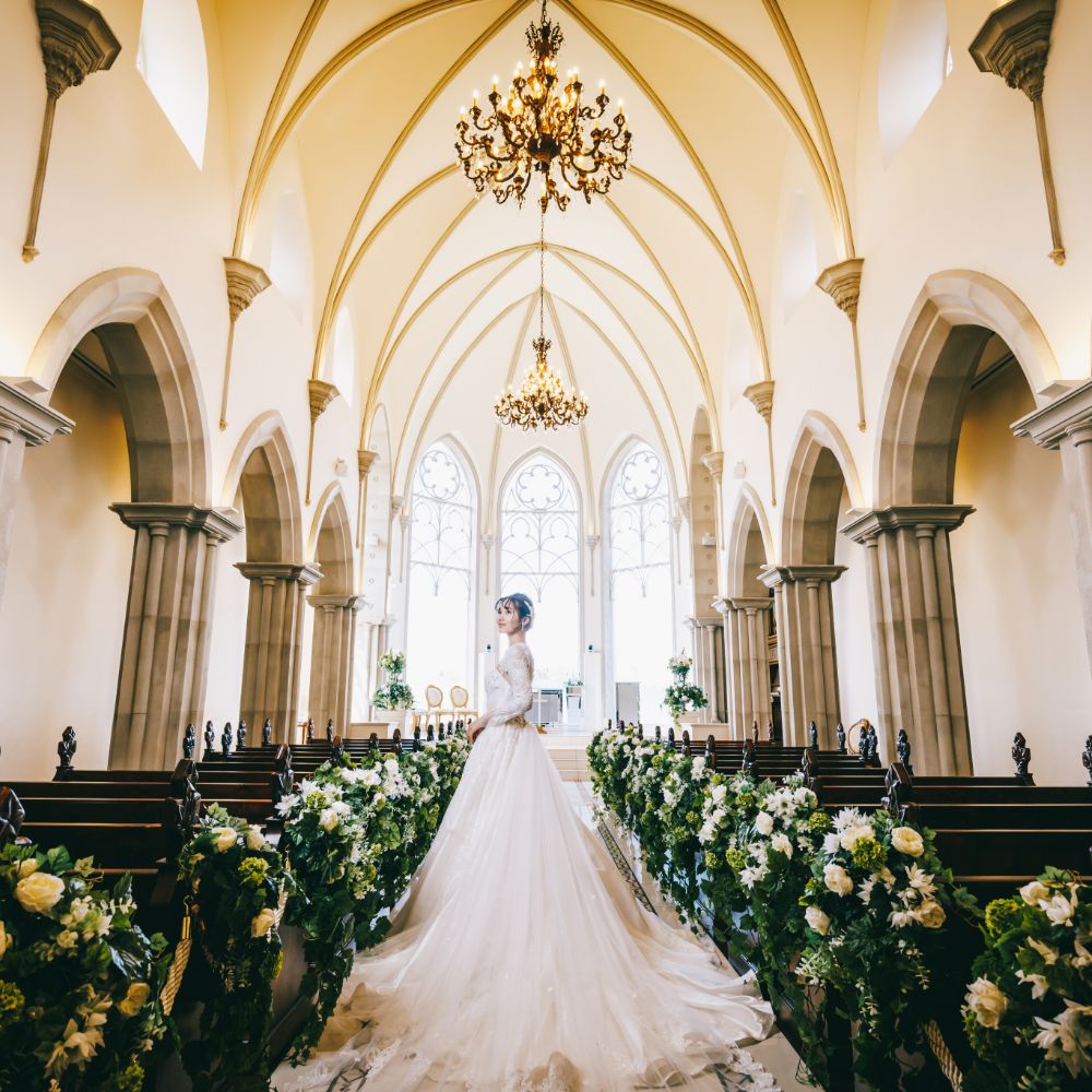 前橋のチャペルでのロケーションフォトウェディング
