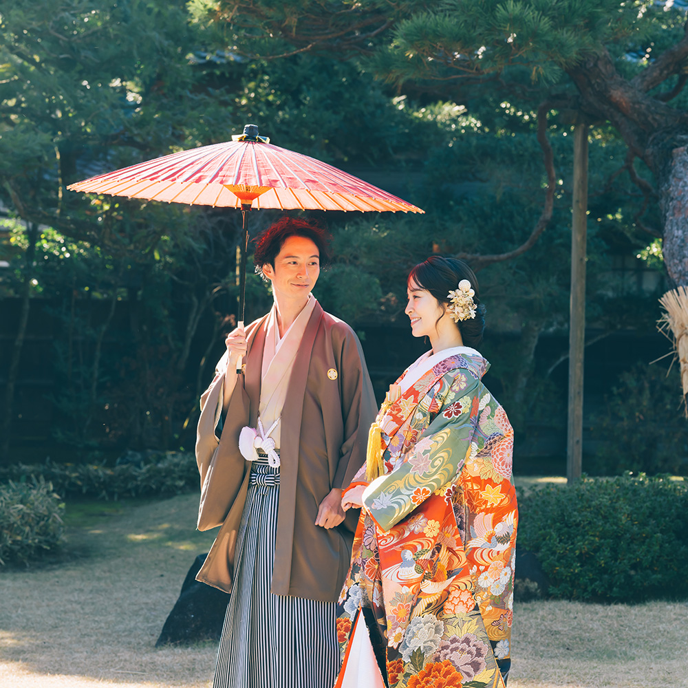 千葉県野田市の野田市市民会館でのロケーション前撮り