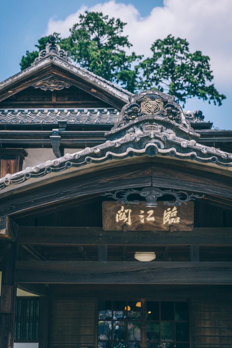 群馬の臨江閣でのロケーション